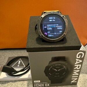 Orange band, Black face, power cord and top box included - USED